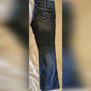 Womens Silver Jeans Suki Slim Boot Size 33x33